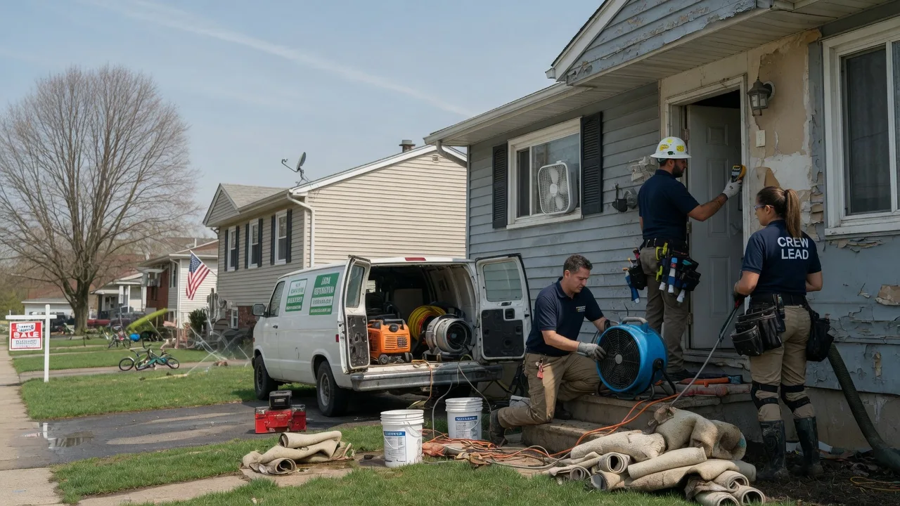Flood Cleanup in Scotch Plains, NJ near me